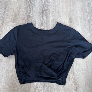 Zara Black Short Sleeve Tee